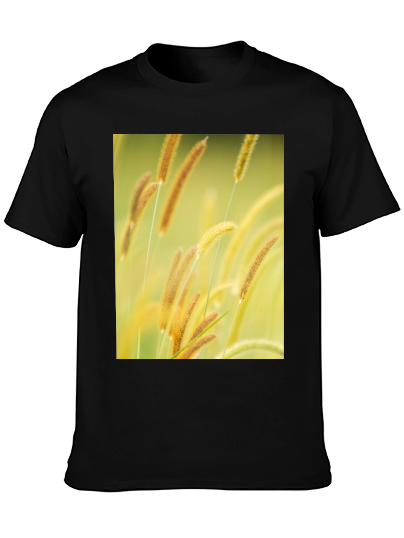 Nature Print Crew Neck T-Shirt
