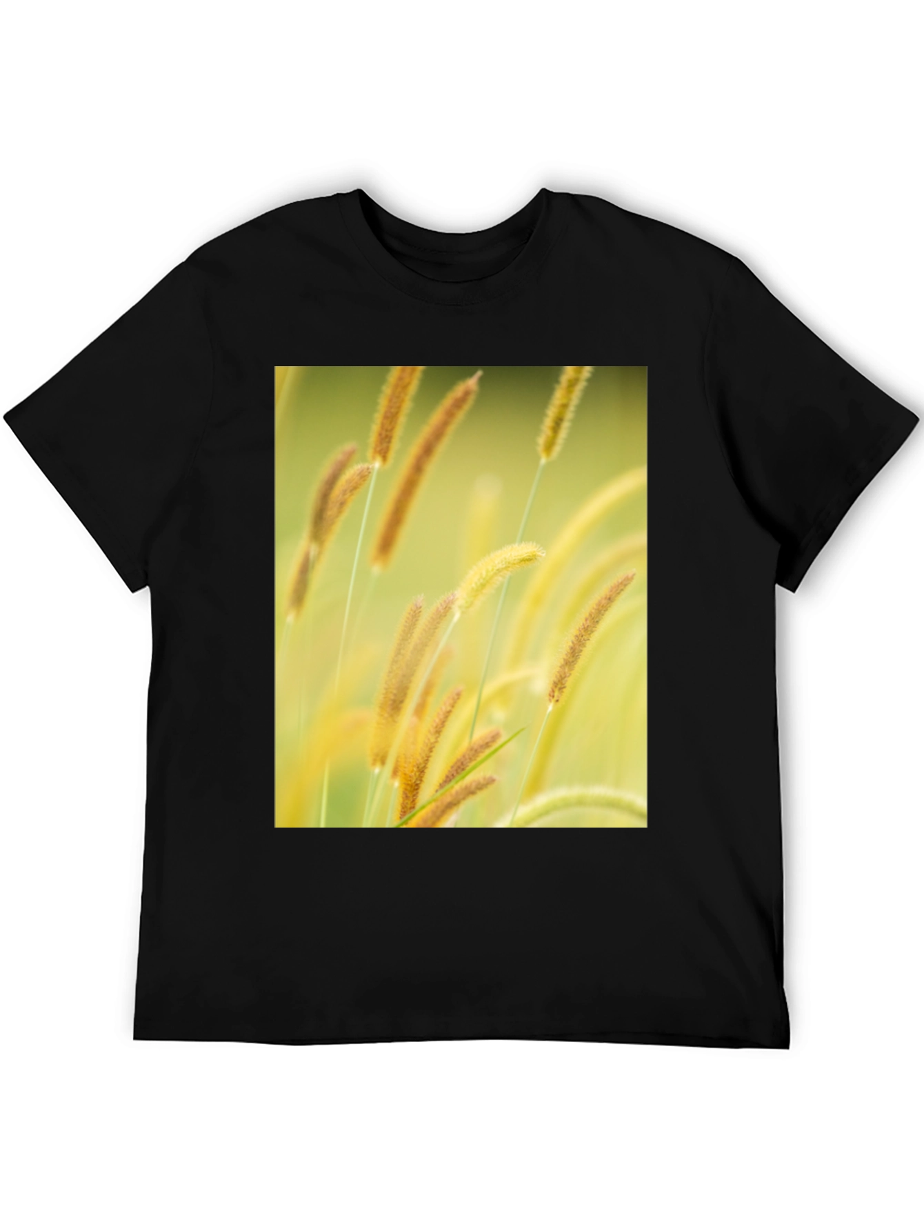 Nature Print Crew Neck T-Shirt