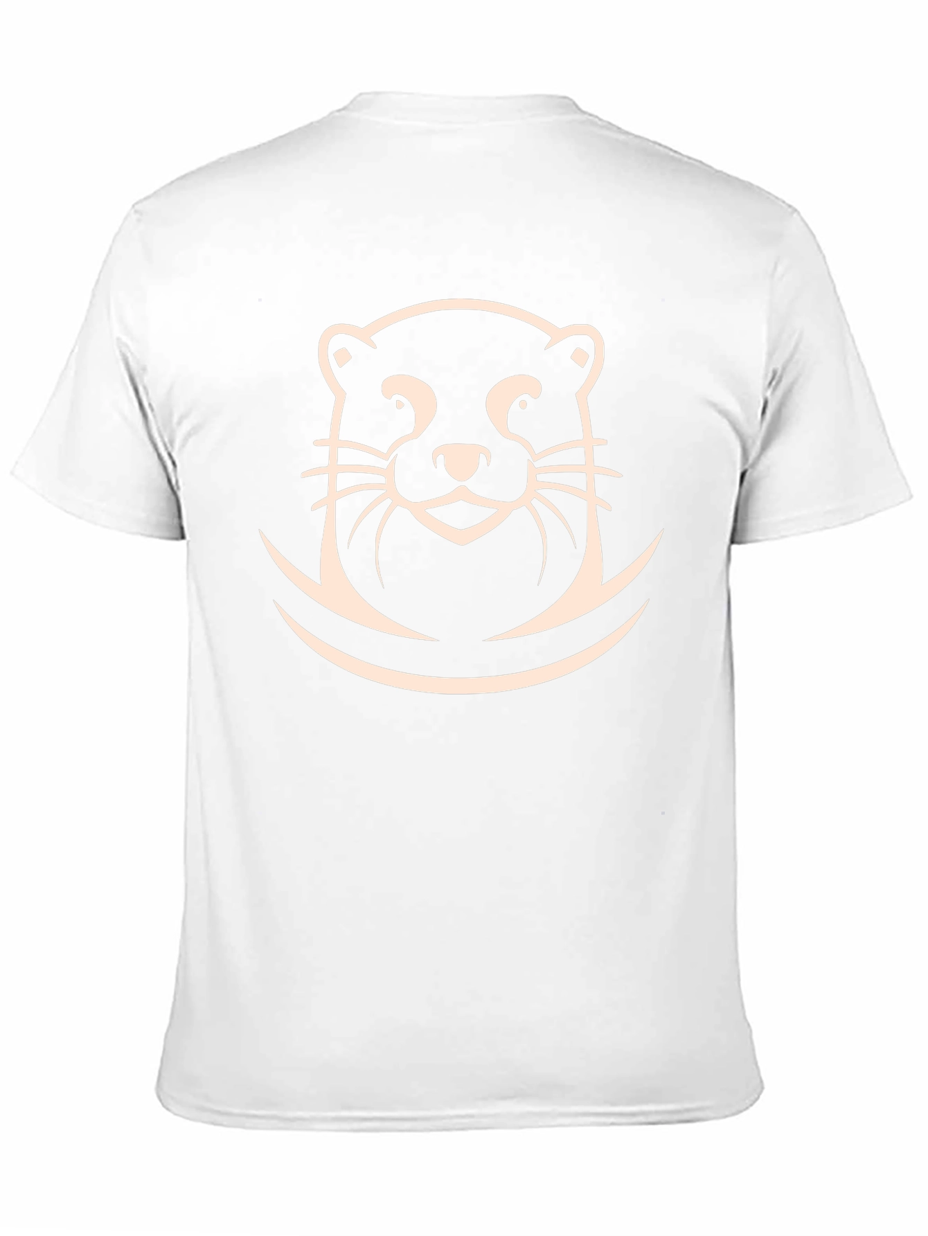 Otter Graphic Tee - Soft Cotton Blend T-Shirt