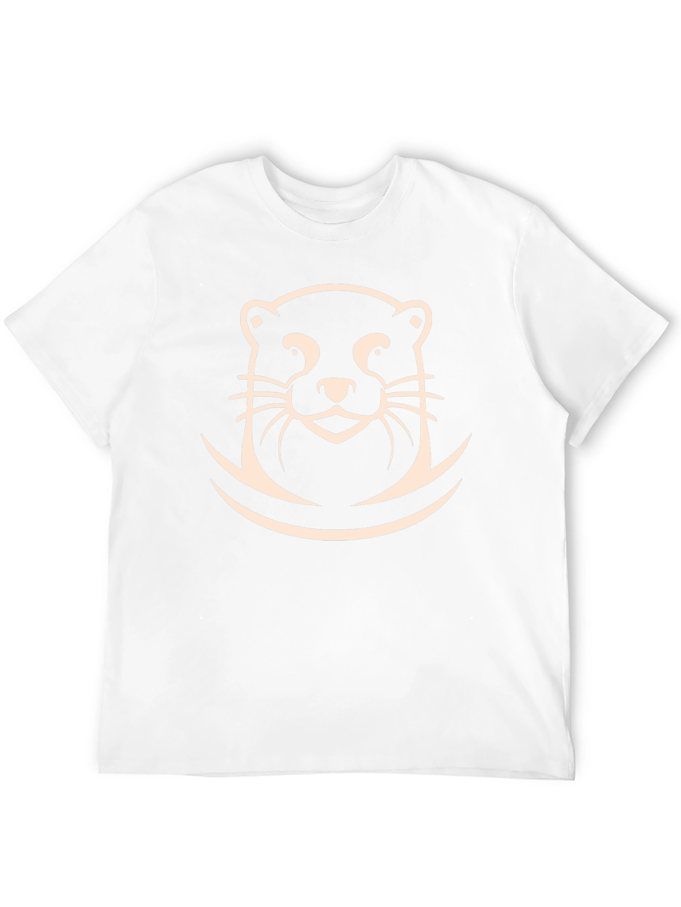 Otter Graphic Tee - Soft Cotton Blend T-Shirt