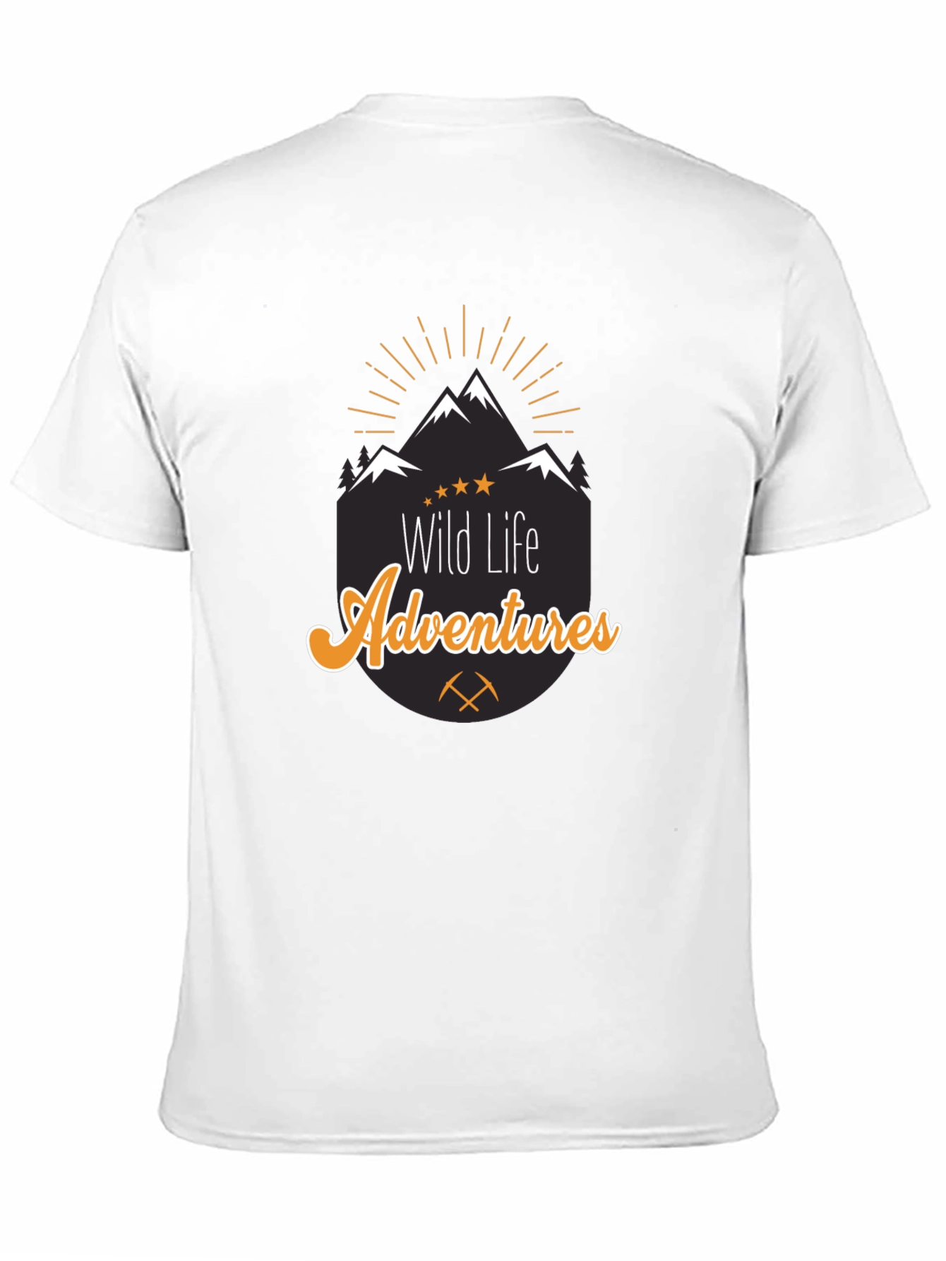 Wild Life Adventures Black T-Shirt