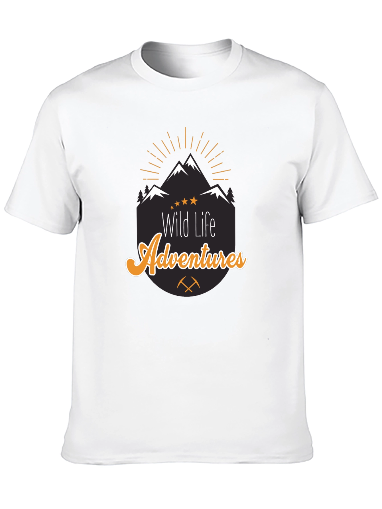 Wild Life Adventures Black T-Shirt