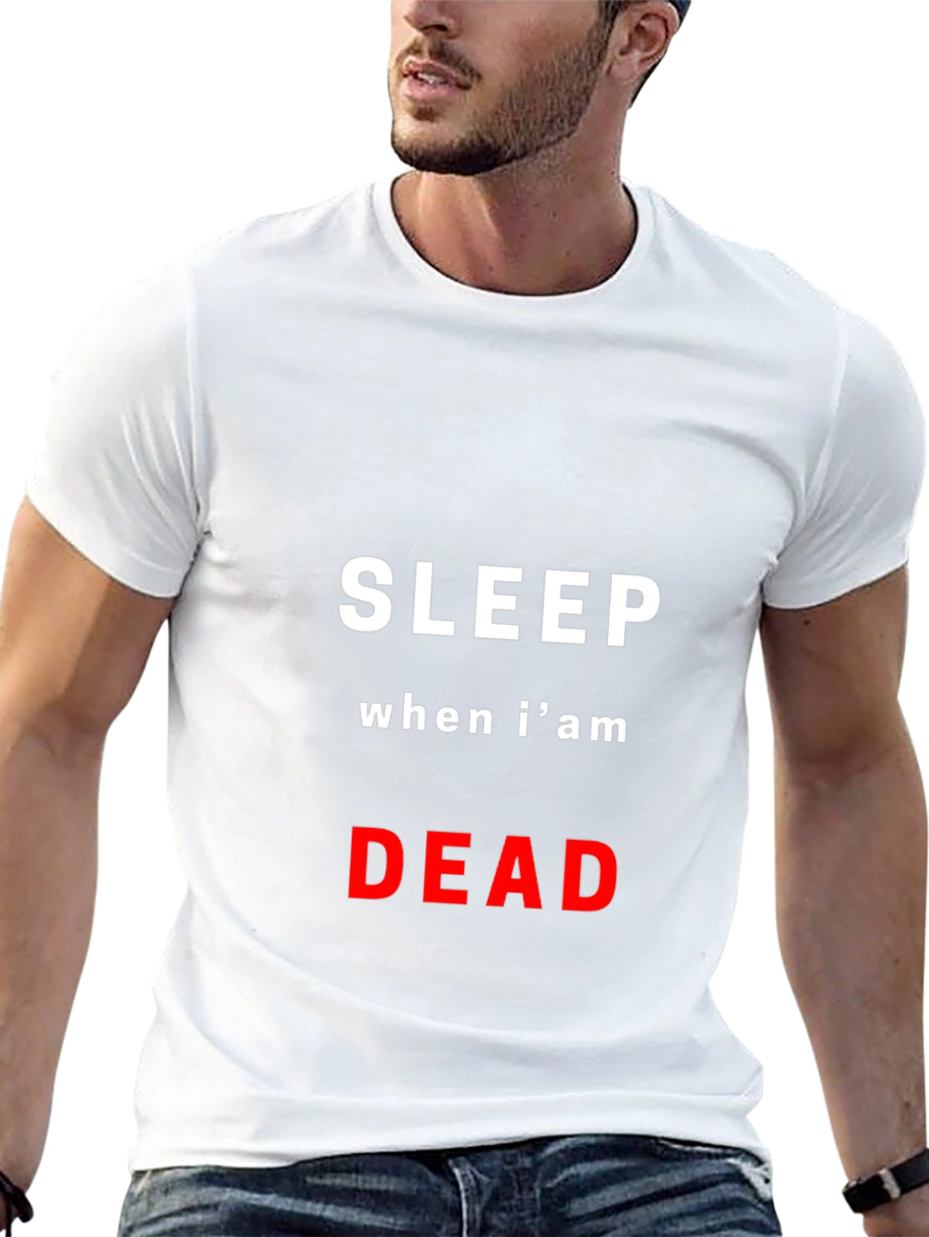 Sleep When Im Dead Graphic T-Shirt