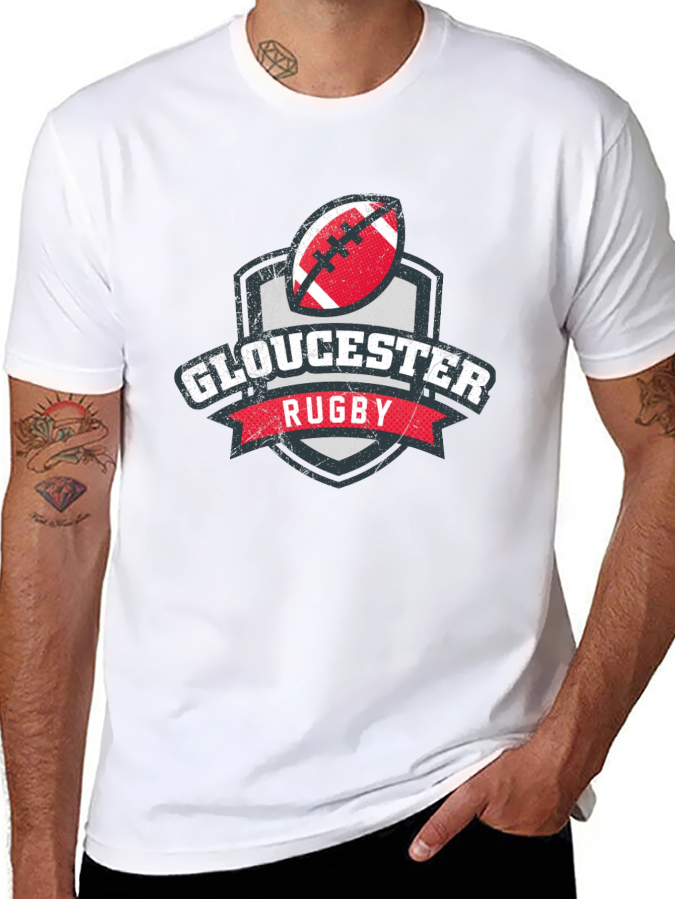 Gloucester Rugby T-Shirt - Sports Fan Apparel