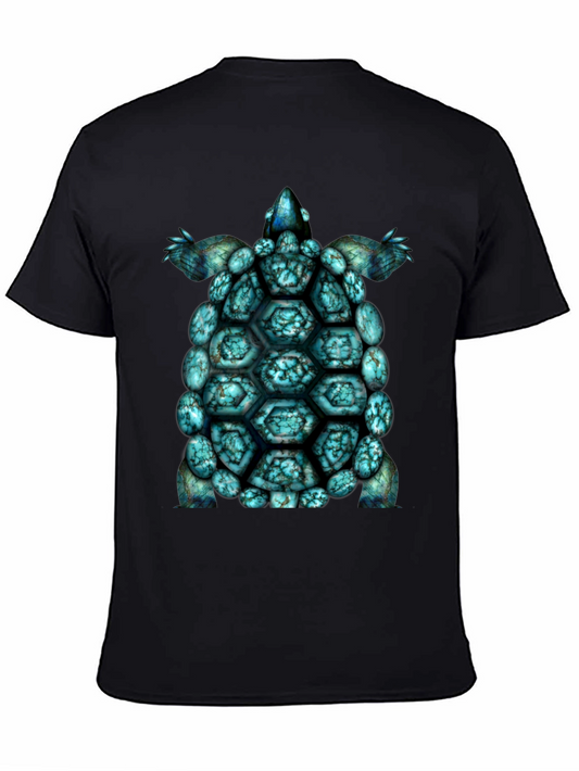 Turtle Shell Graphic Tee - Cool Sea Turtle T-Shirt