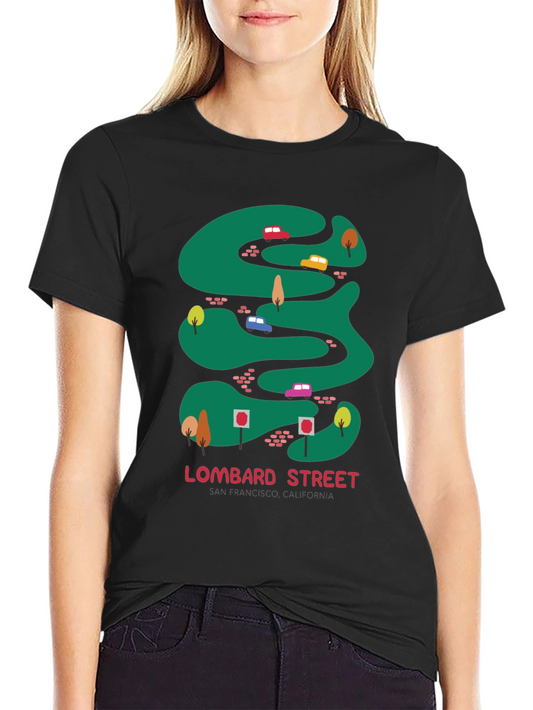 Lombard Street San Francisco T-Shirt