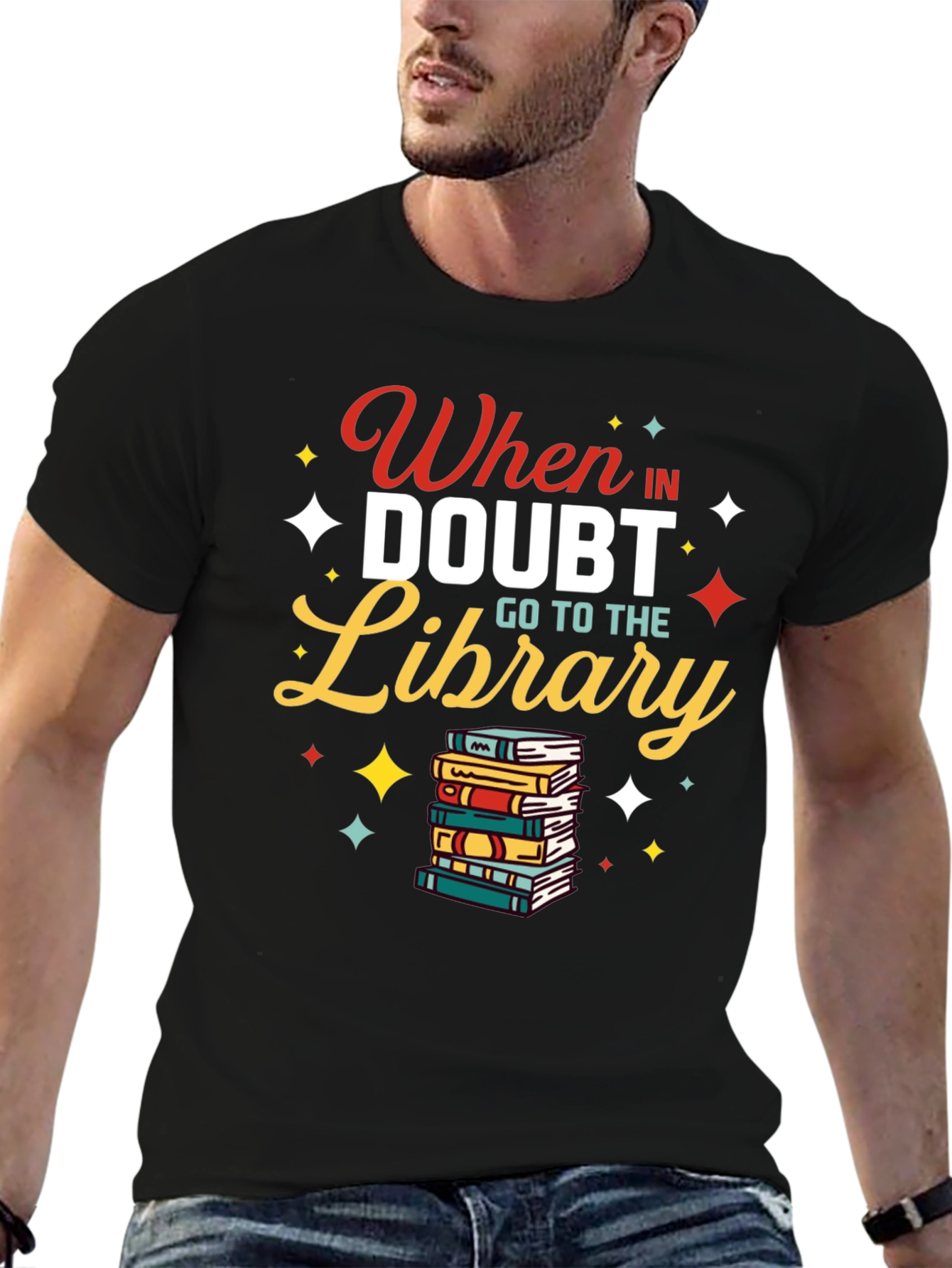 Library Lover Graphic Tee