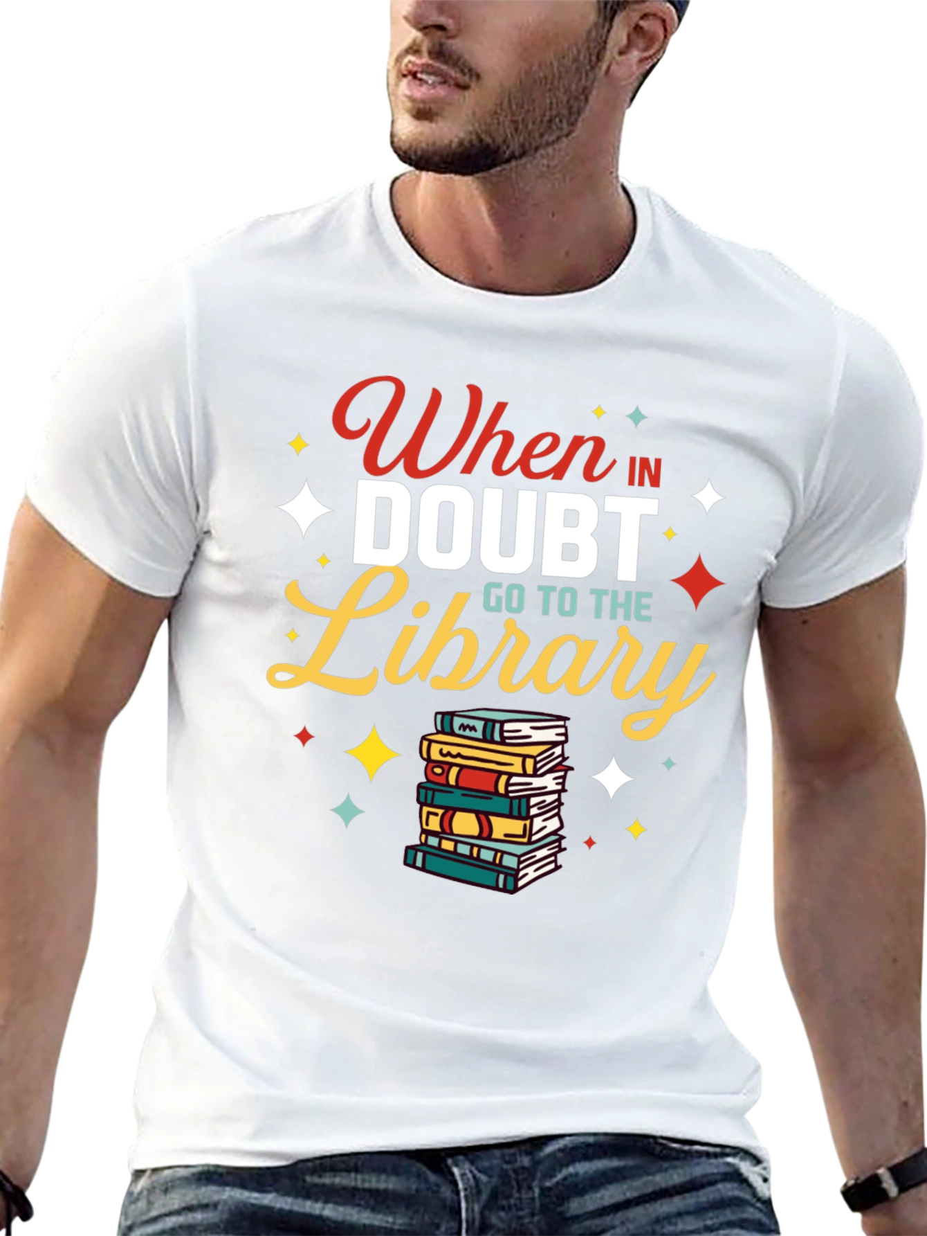 Library Lover Graphic Tee