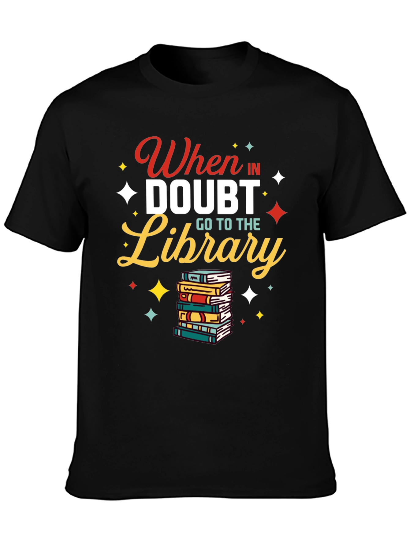 Library Lover Graphic Tee