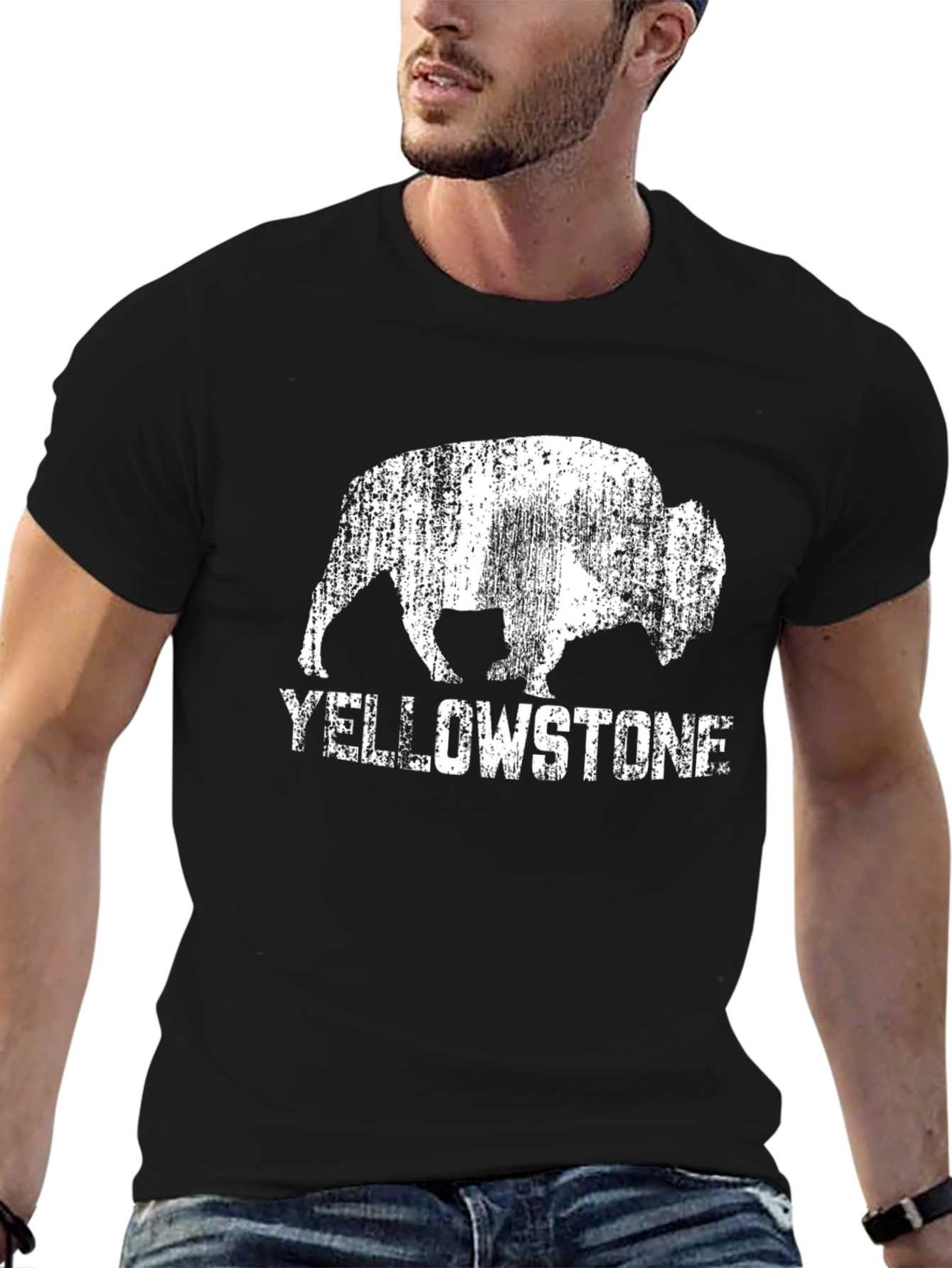 Yellowstone Bison Graphic Tee