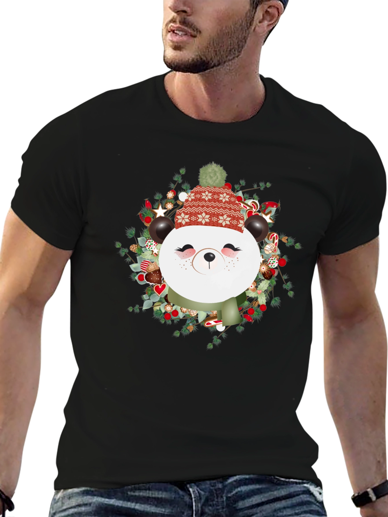 Holiday Panda T-Shirt