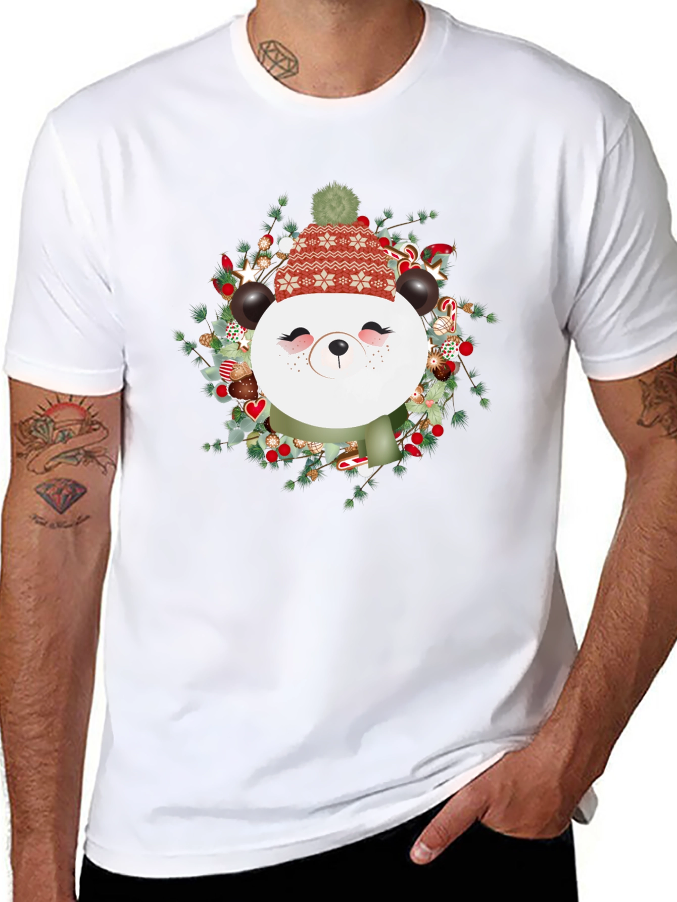 Holiday Panda T-Shirt