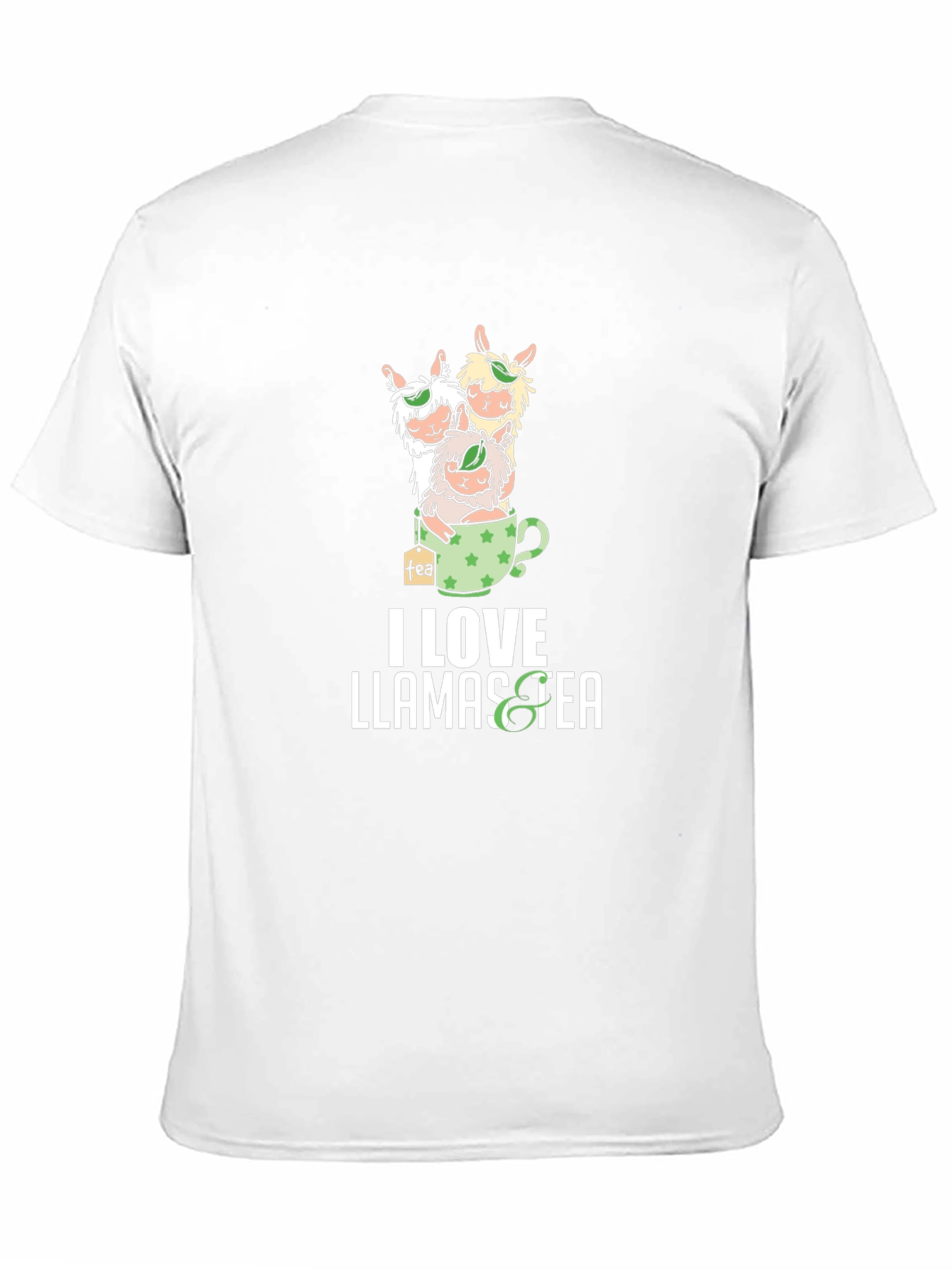 I Love Llamas Tea T-Shirt
