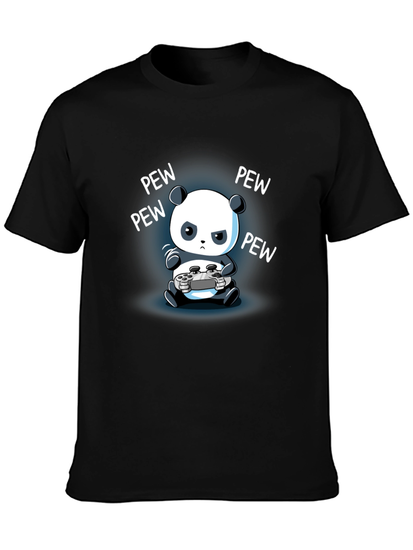 Gamer Panda T-Shirt - Pew Pew
