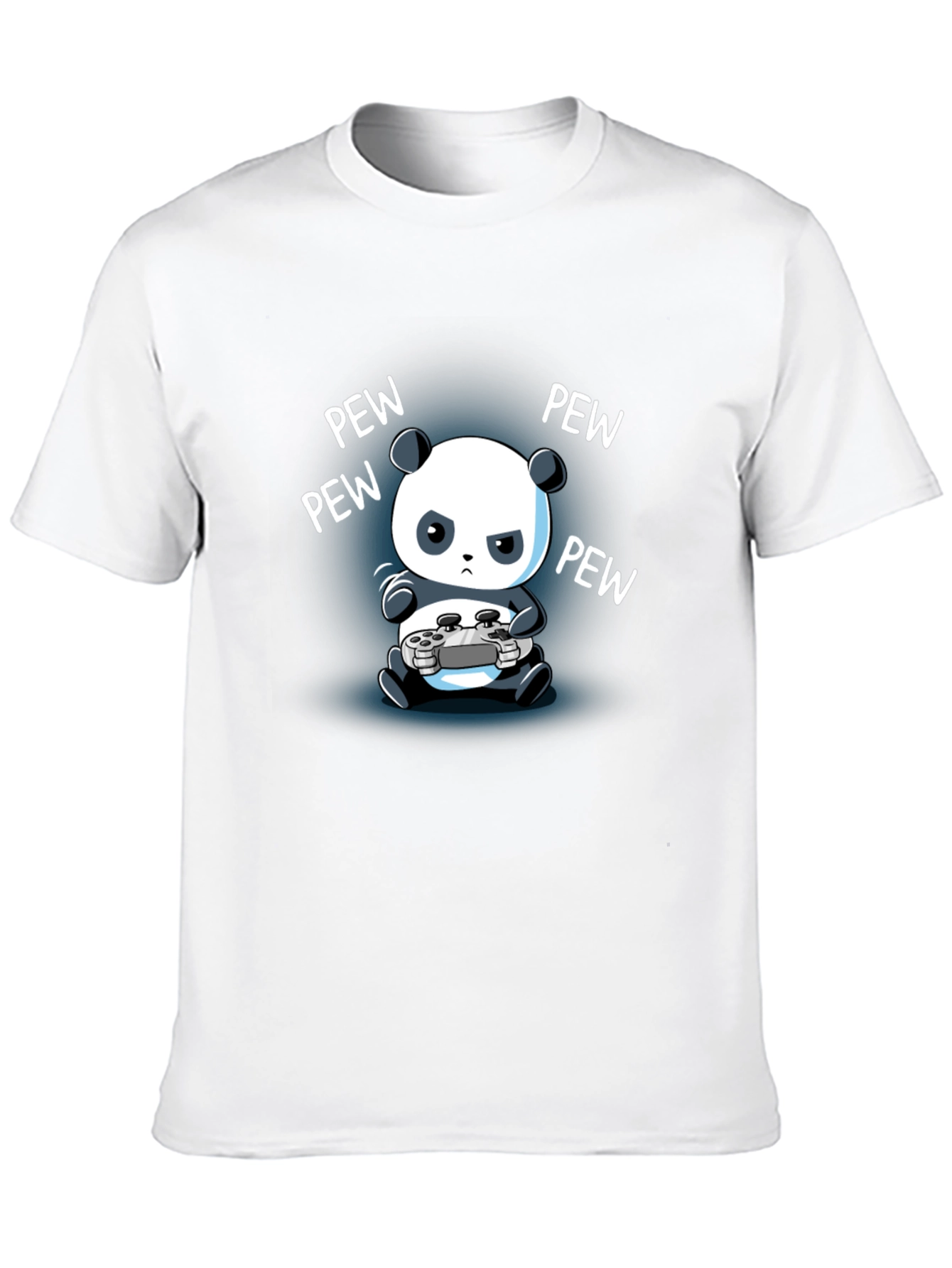 Gamer Panda T-Shirt - Pew Pew