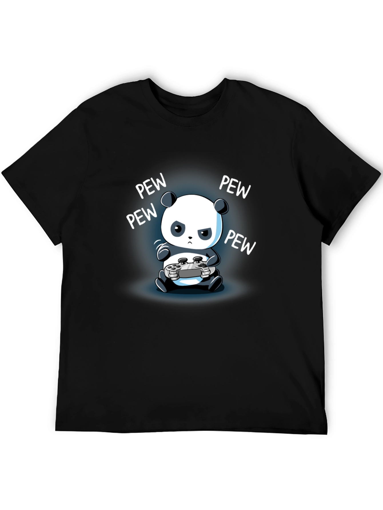Gamer Panda T-Shirt - Pew Pew