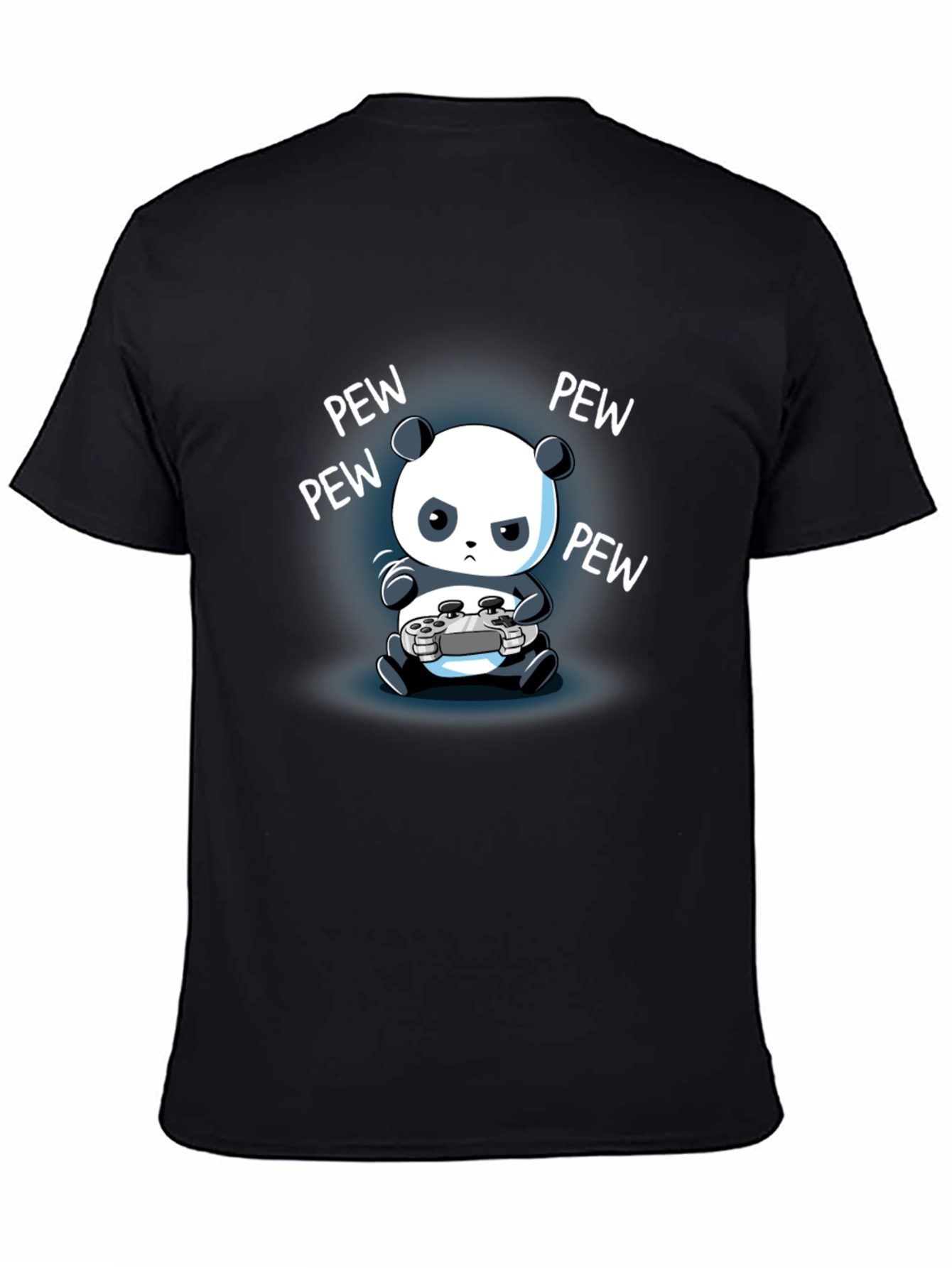 Gamer Panda T-Shirt - Pew Pew