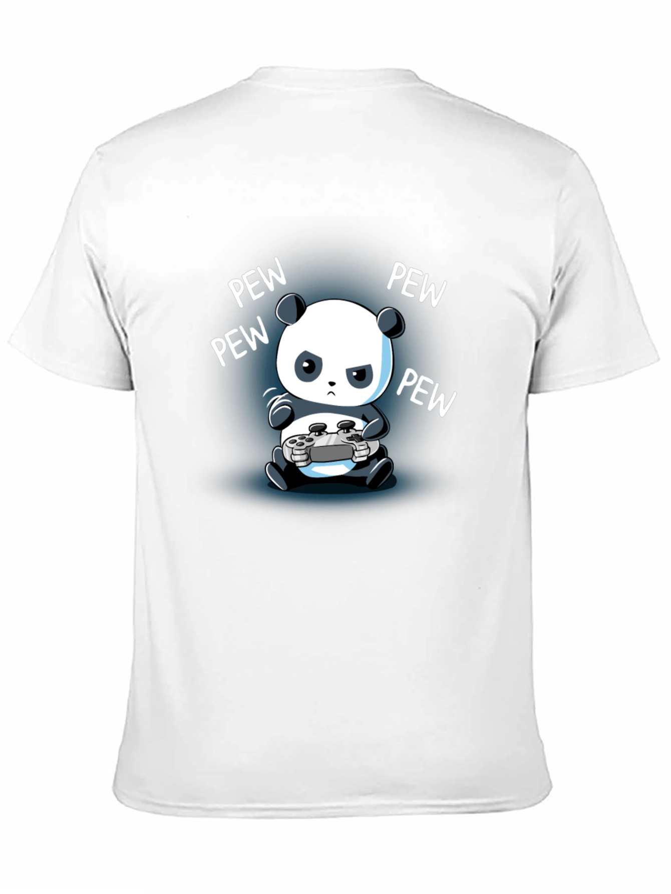 Gamer Panda T-Shirt - Pew Pew
