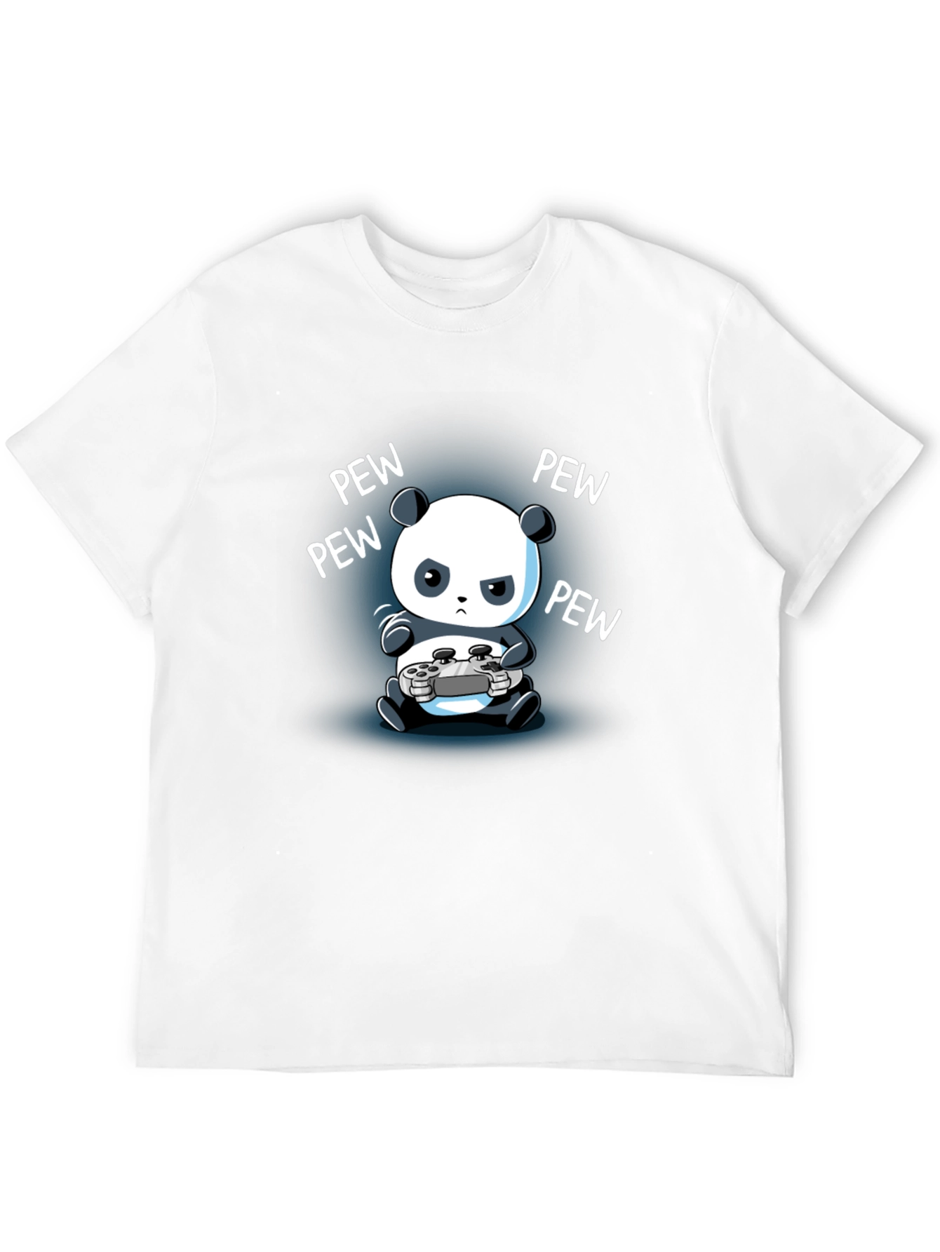 Gamer Panda T-Shirt - Pew Pew