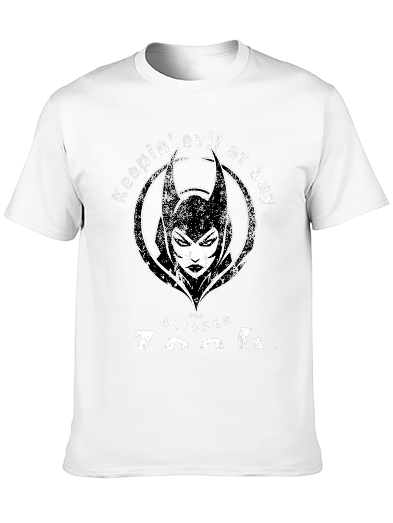 Keepin Evil at Bay T-Shirt - Since October 1991