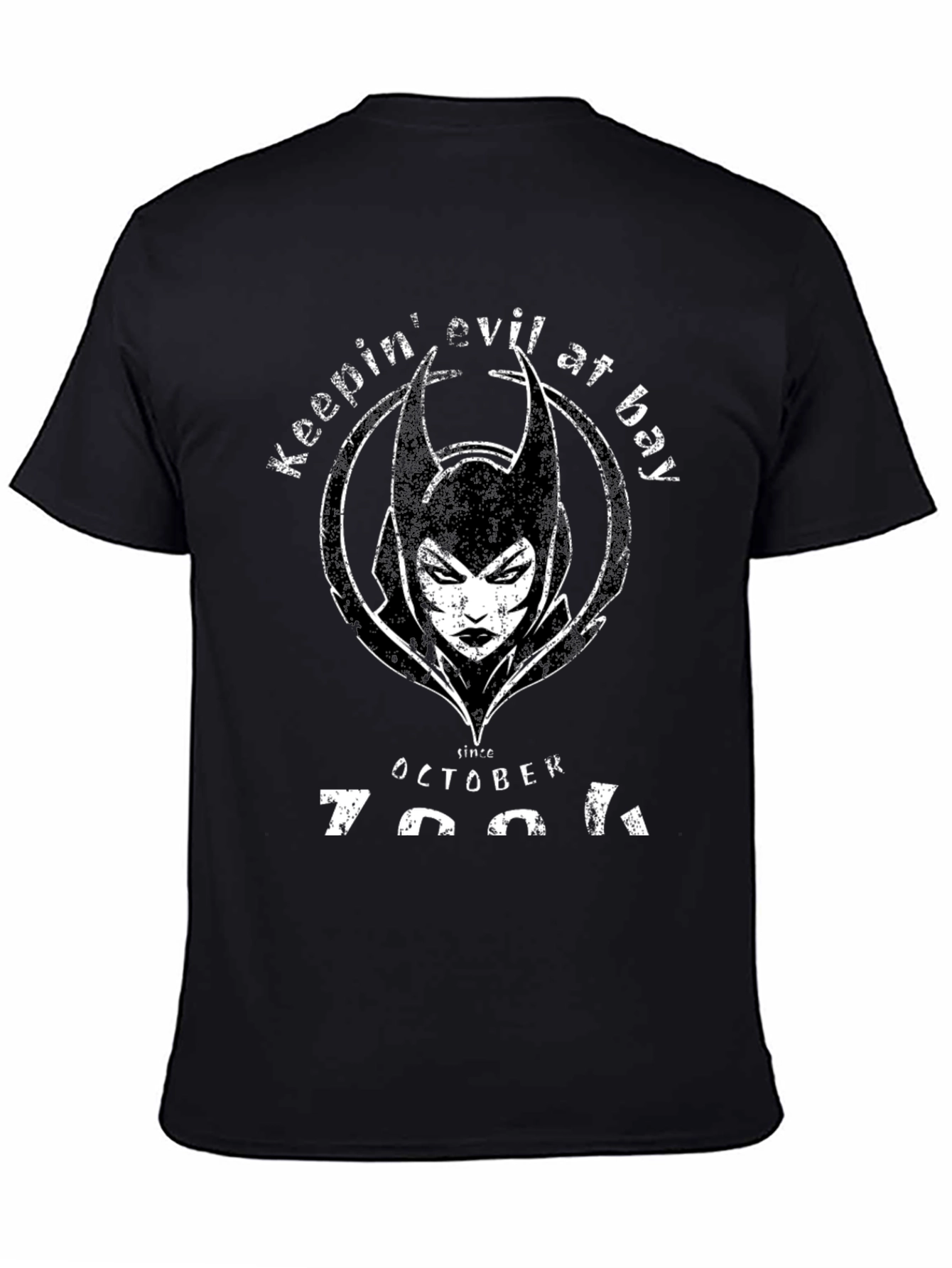 Keepin Evil at Bay T-Shirt - Since October 1991