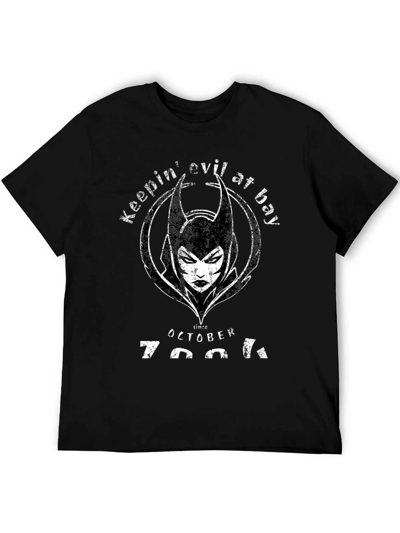Keepin Evil at Bay T-Shirt - Since October 1991