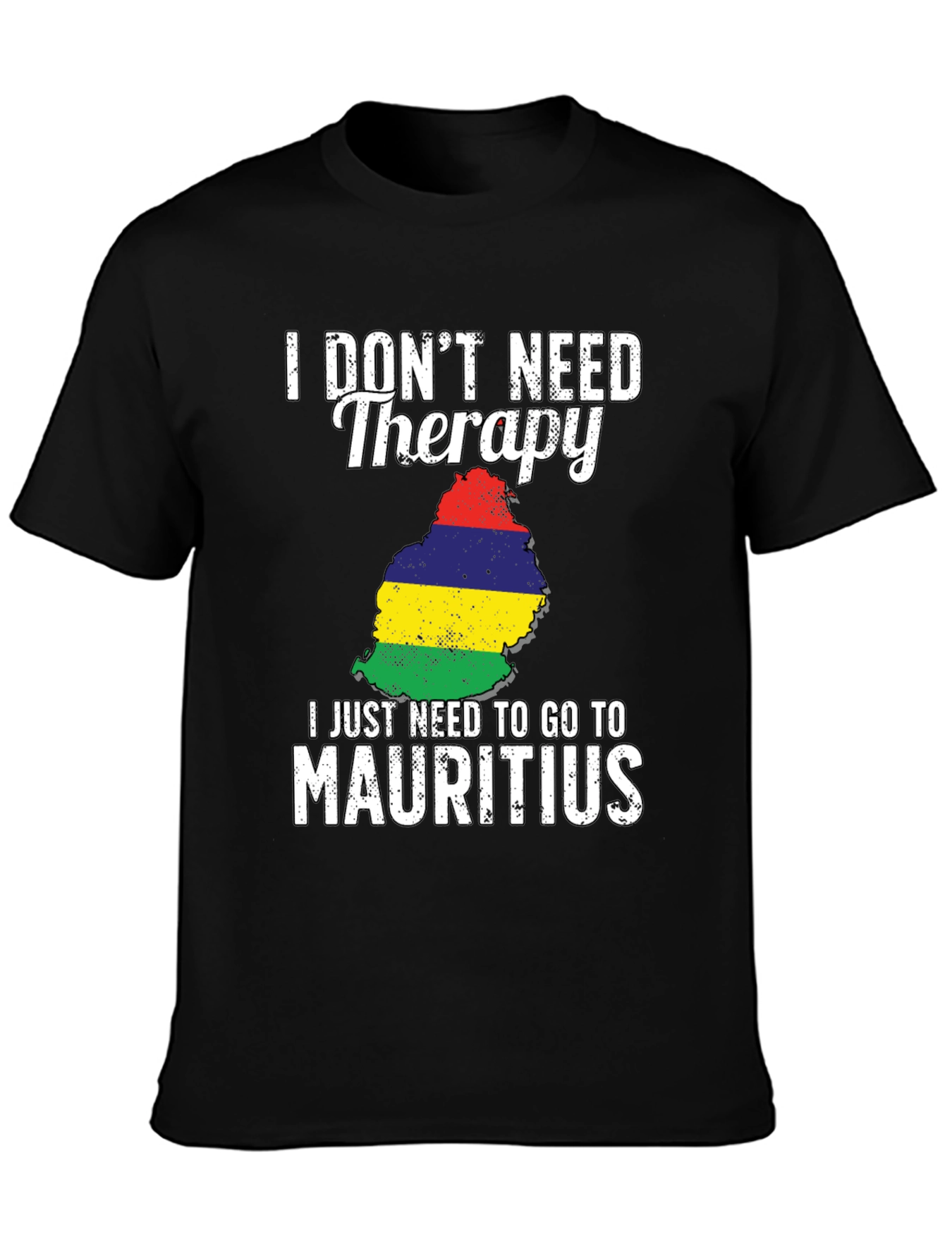 Mauritius Therapy T-Shirt - Island Getaway Tee
