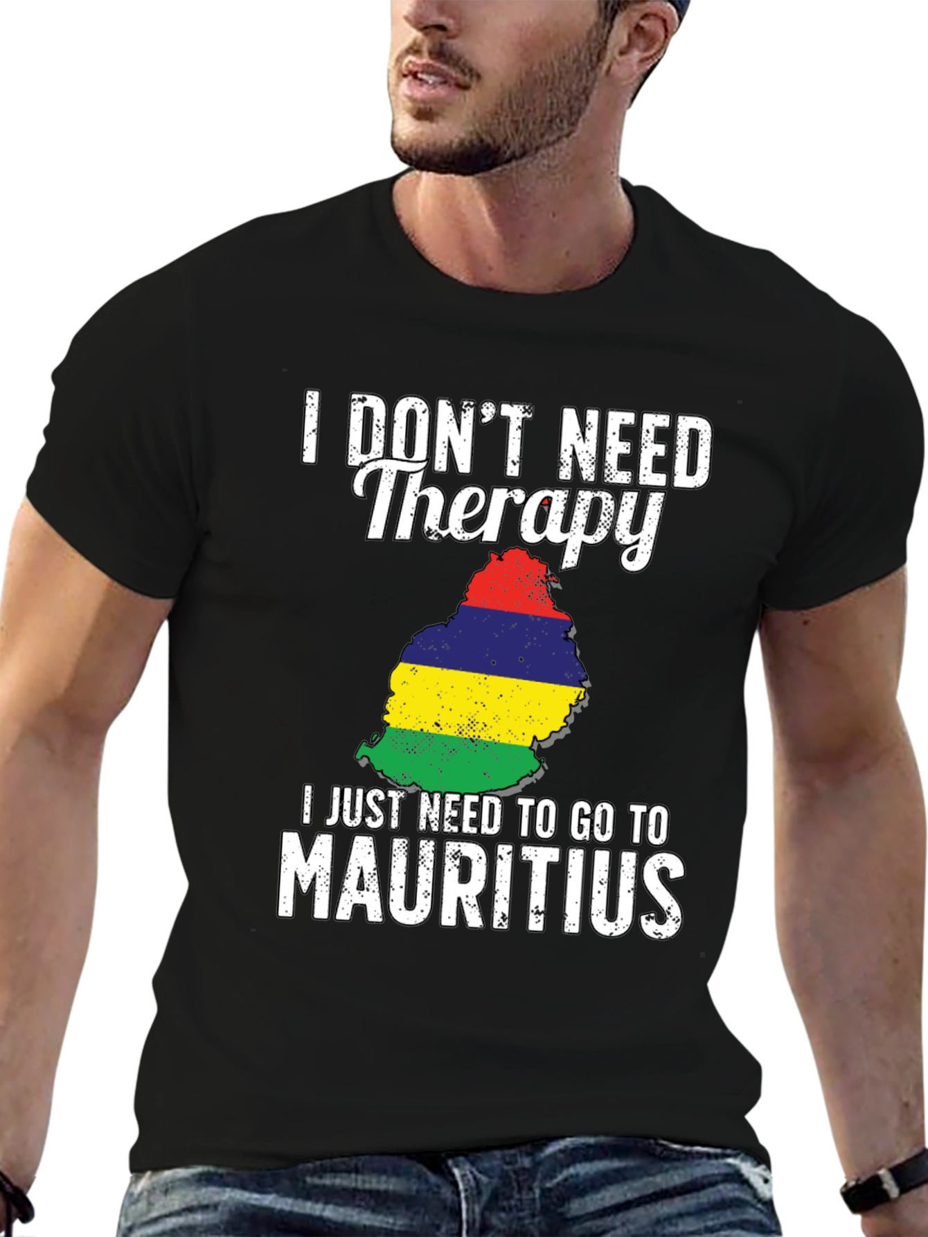 Mauritius Therapy T-Shirt - Island Getaway Tee