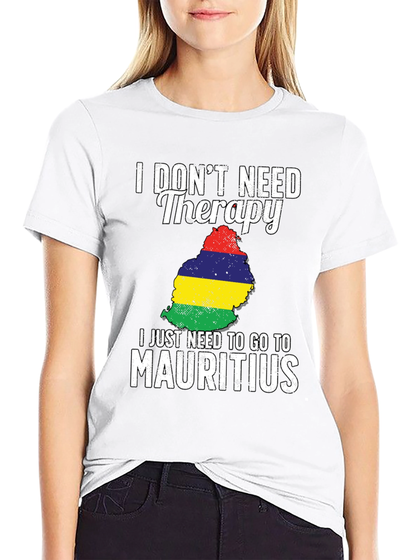 Mauritius Therapy T-Shirt - Island Getaway Tee