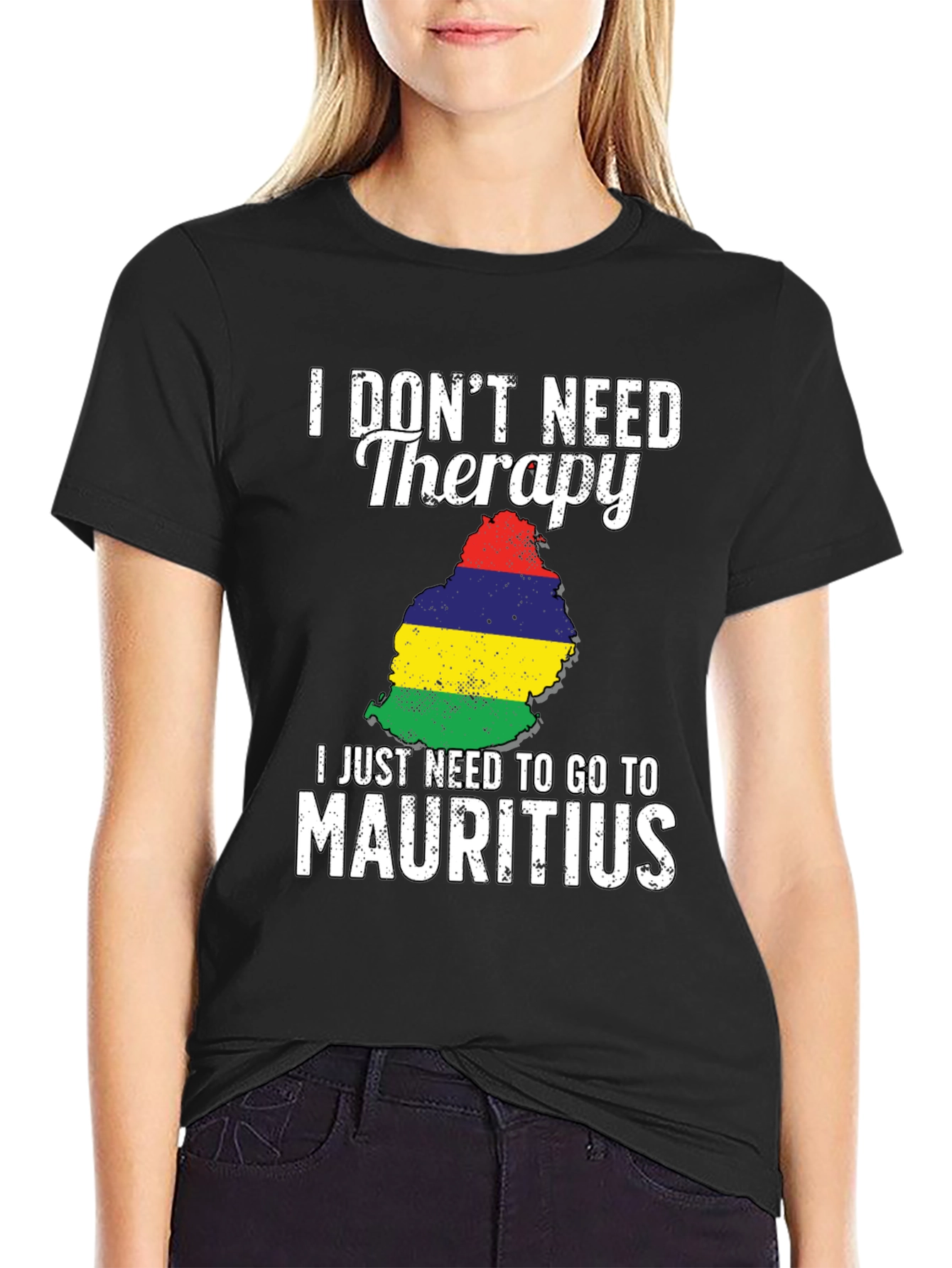 Mauritius Therapy T-Shirt - Island Getaway Tee
