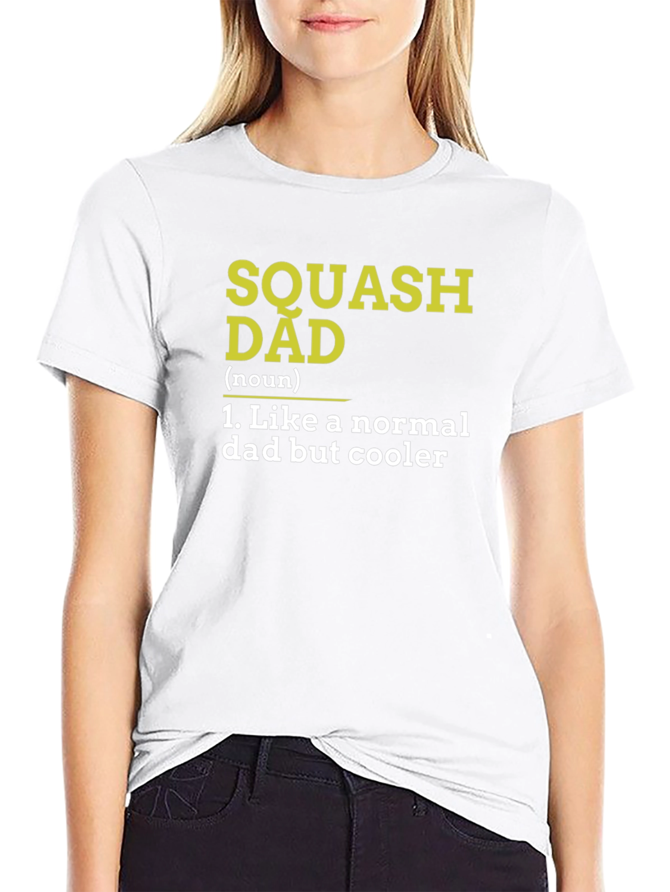 Squash Dad T-Shirt - Cool Fathers Day Gift