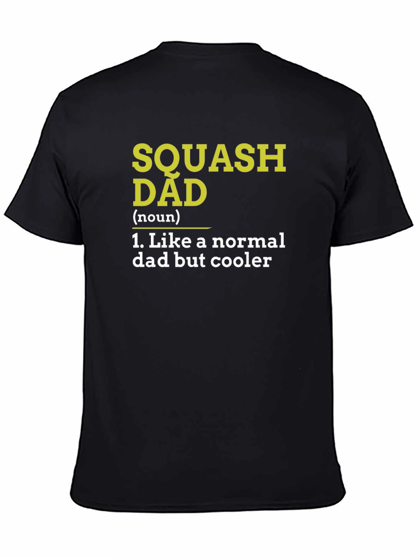 Squash Dad T-Shirt - Cool Fathers Day Gift