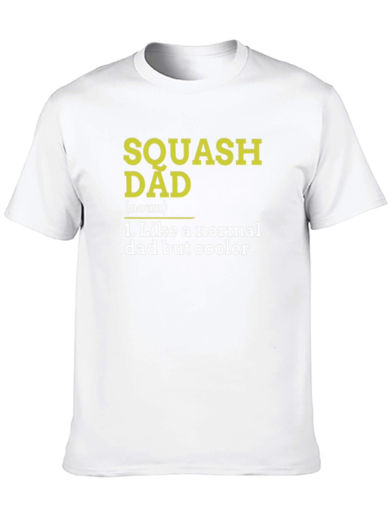 Squash Dad T-Shirt - Cool Fathers Day Gift