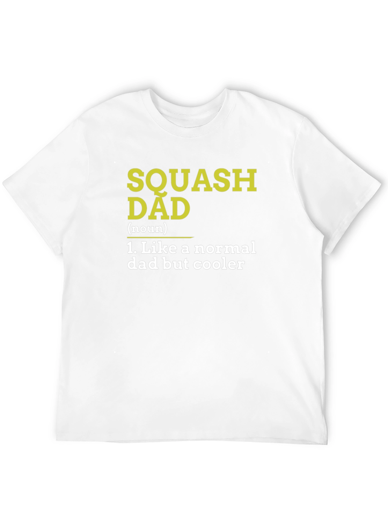 Squash Dad T-Shirt - Cool Fathers Day Gift