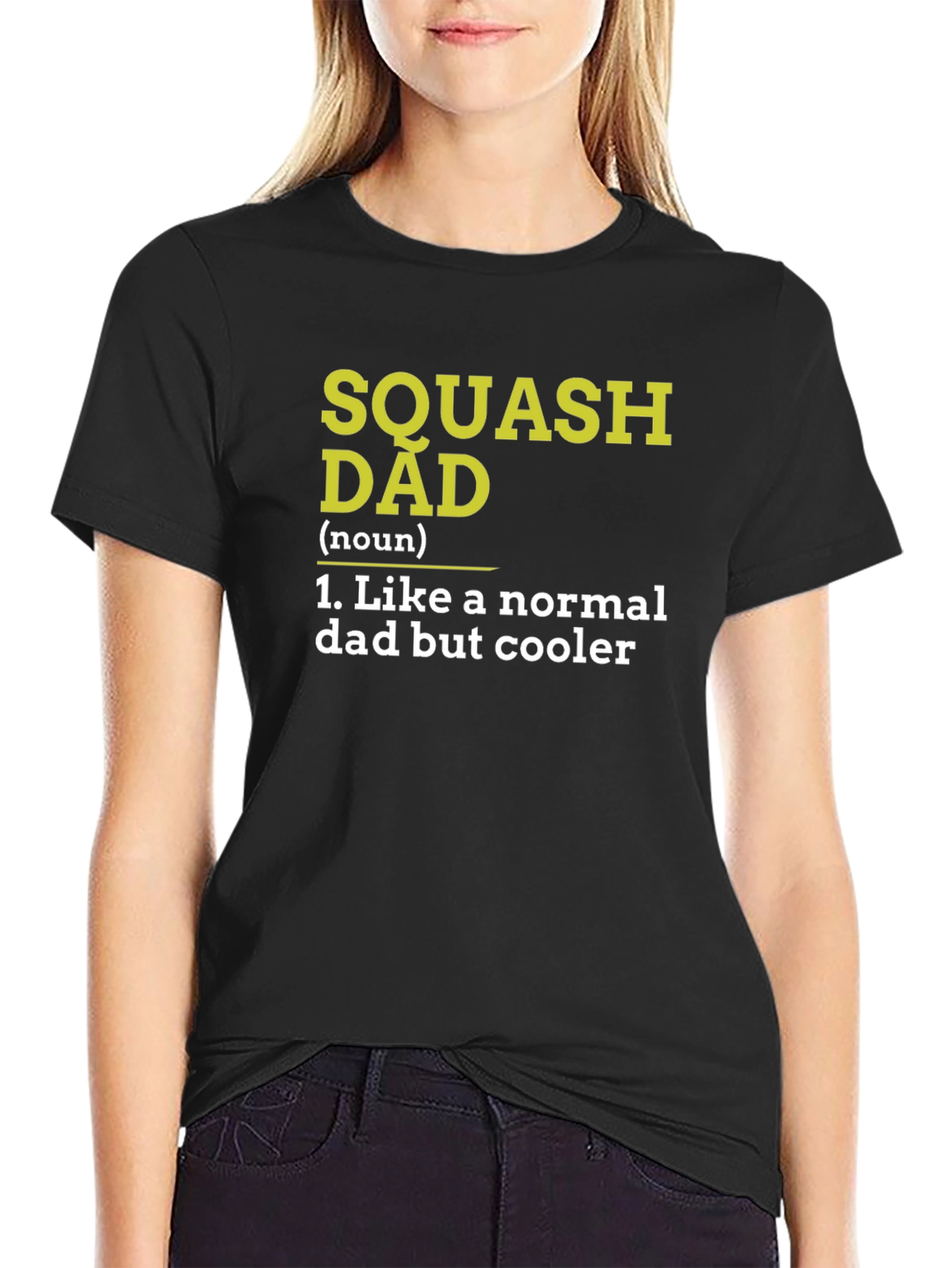 Squash Dad T-Shirt - Cool Fathers Day Gift