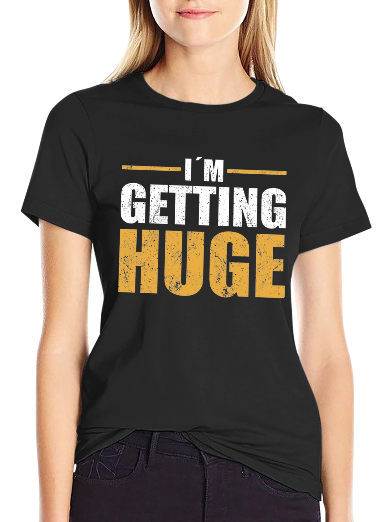 Im Getting Huge T-Shirt - Gym Motivation