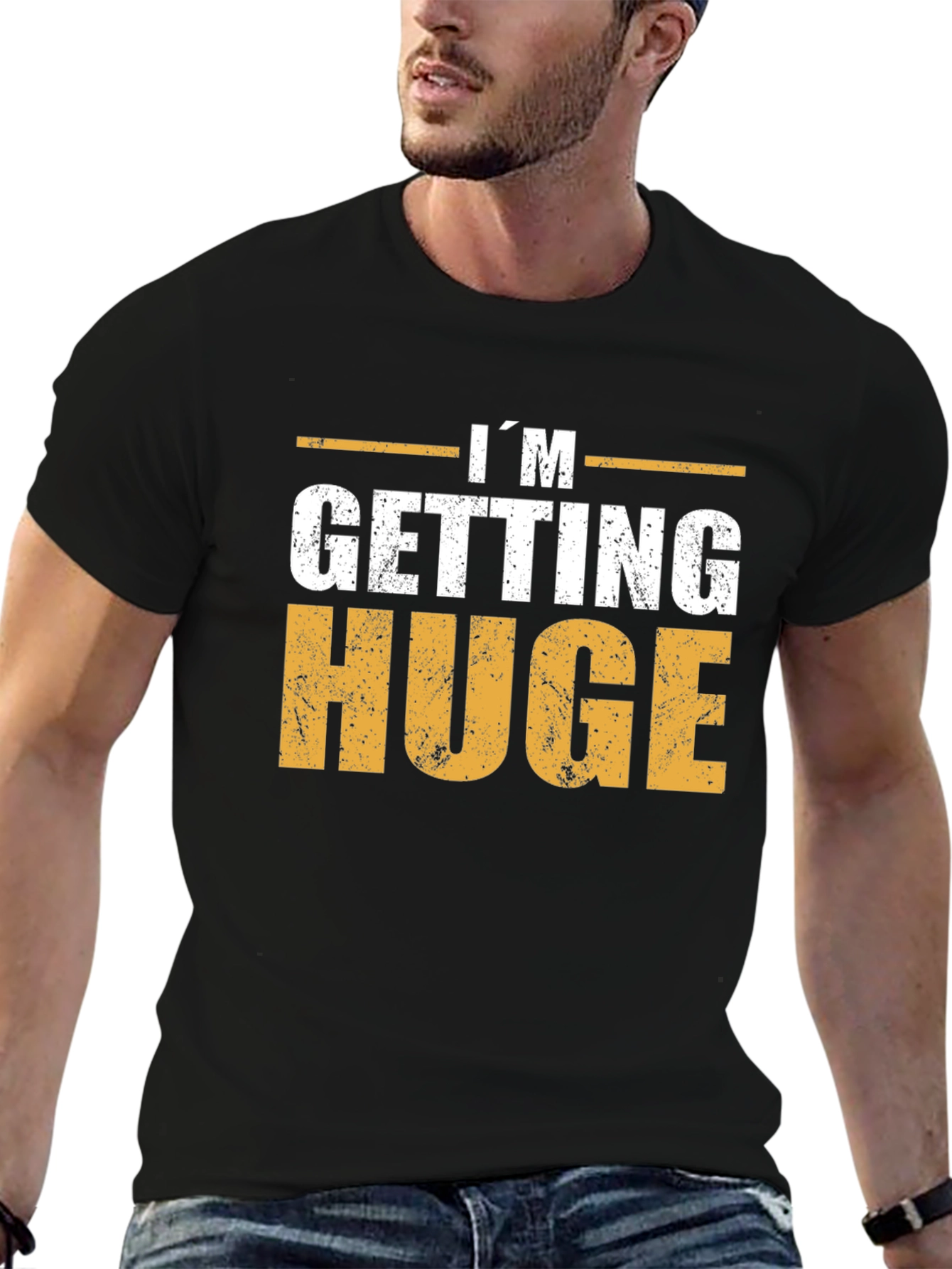 Im Getting Huge T-Shirt - Gym Motivation