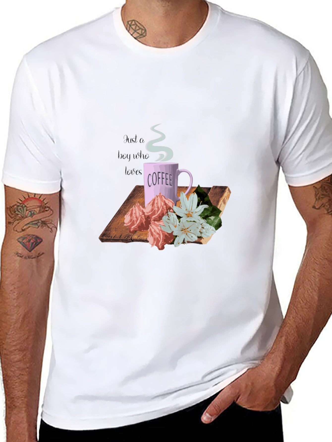 Coffee Lovers Graphic T-Shirt