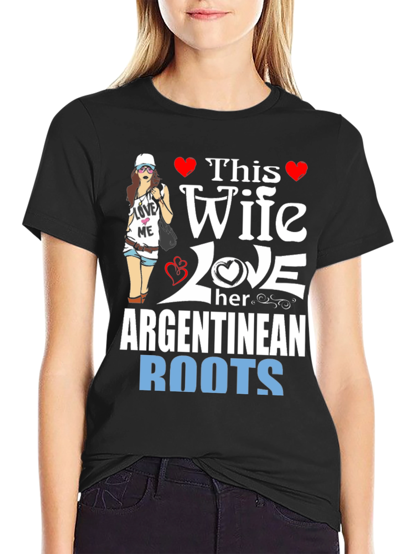 Wife Argentinean Roots Graphic Tee