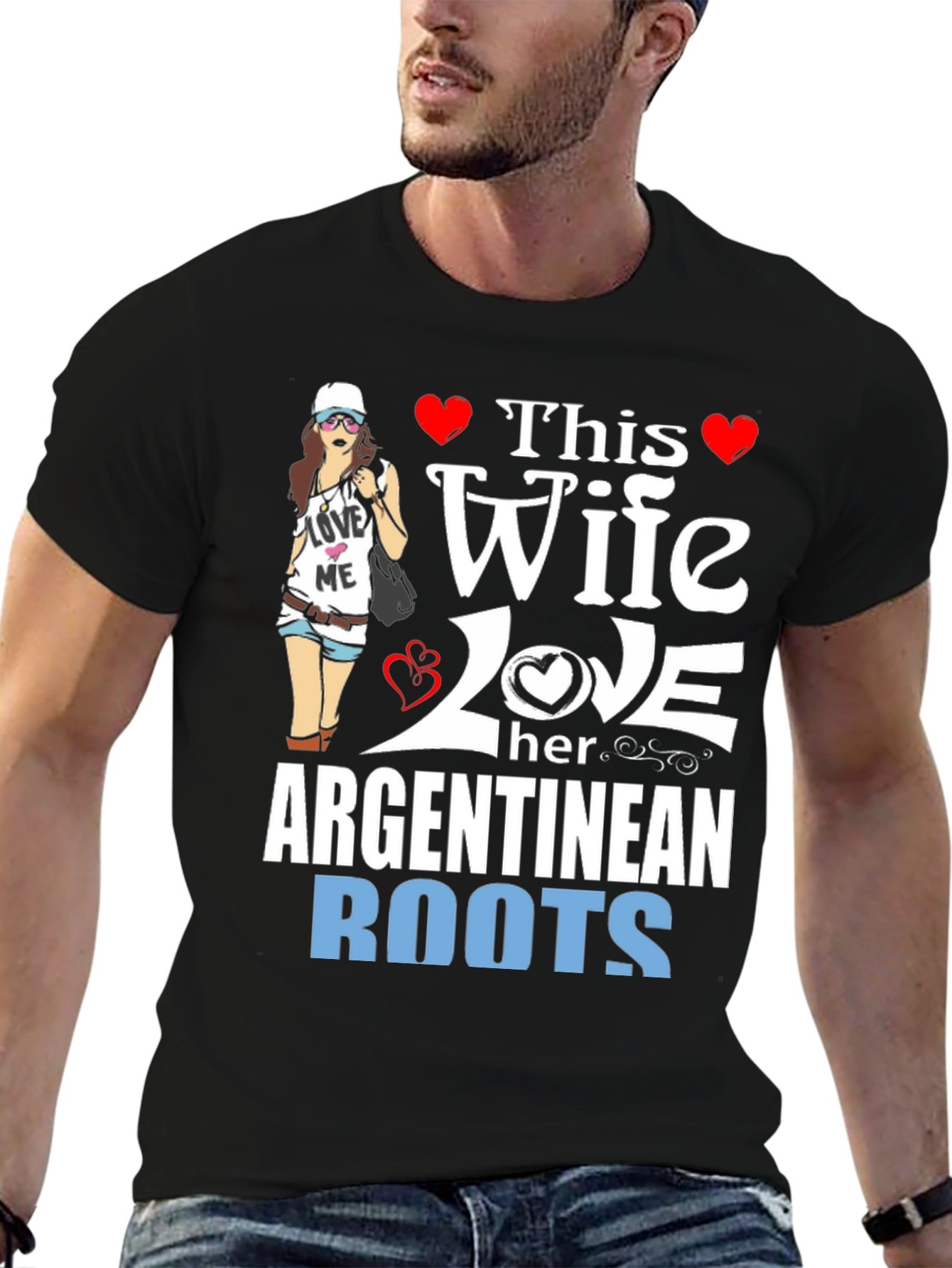 Wife Argentinean Roots Graphic Tee