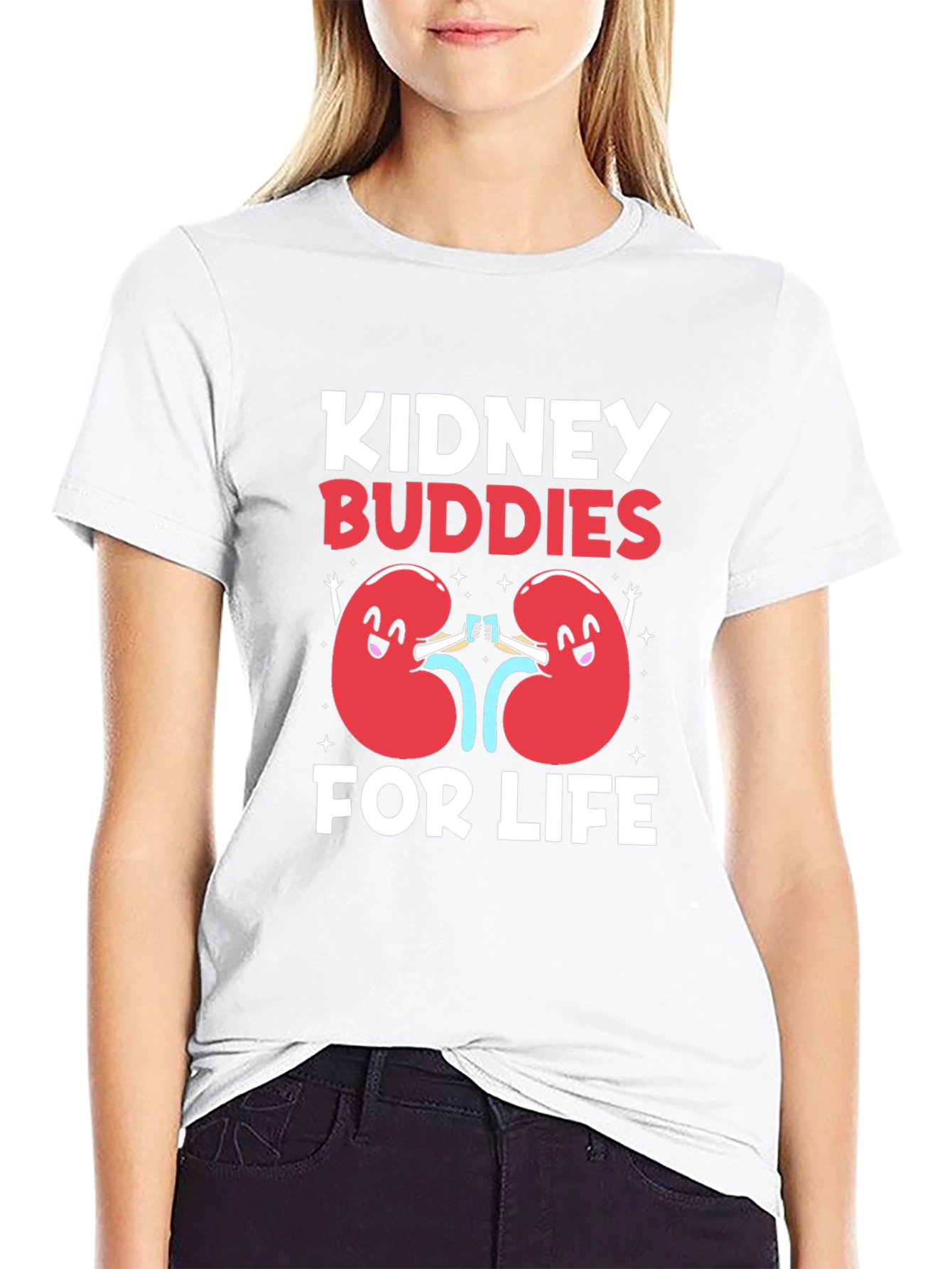 Kidney Buddies For Life Graphic T-Shirt
