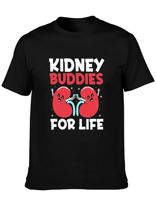 Kidney Buddies For Life Graphic T-Shirt