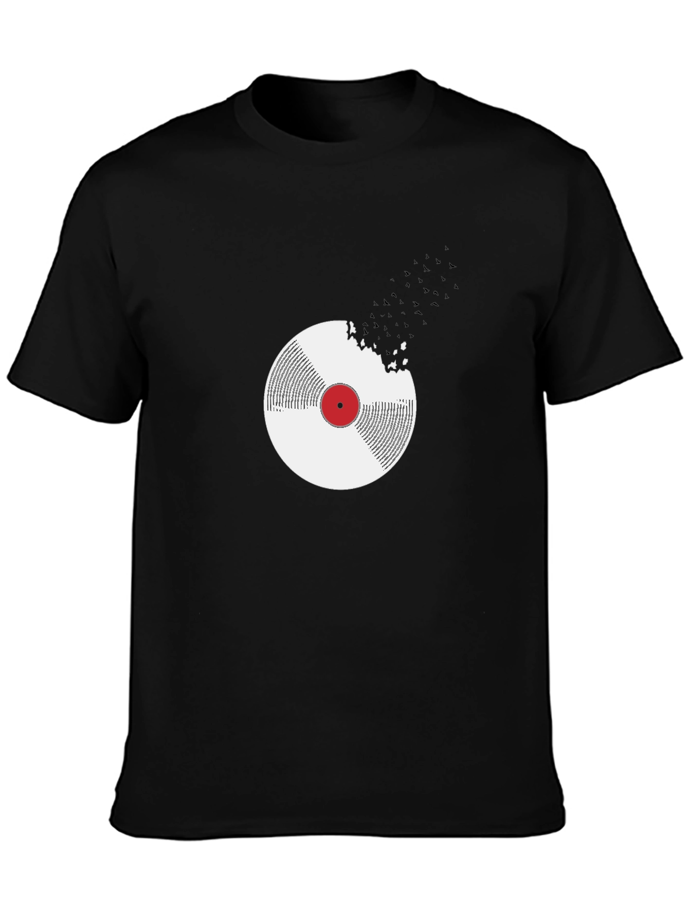 Vinyl Record Transformation Graphic Tee