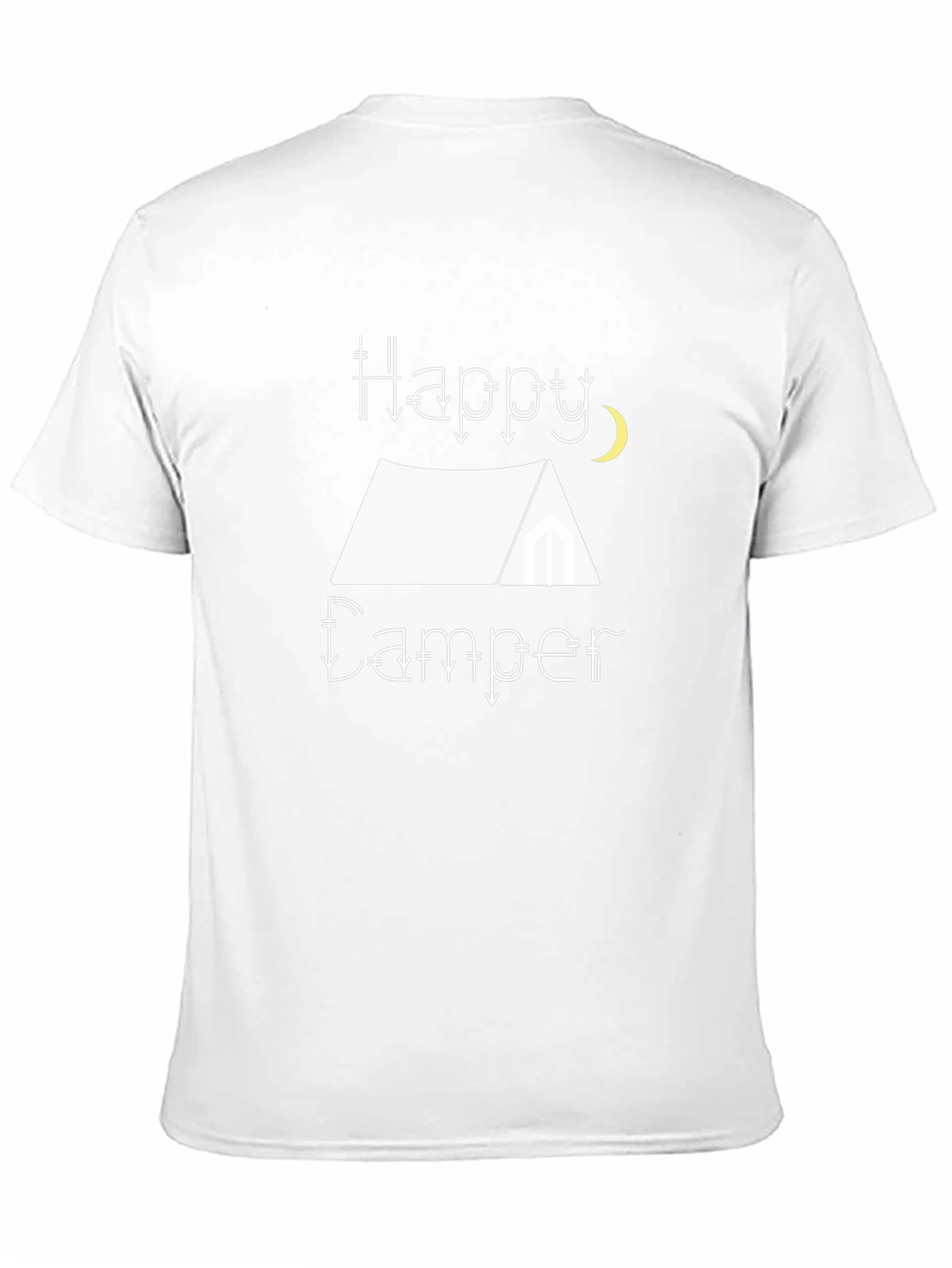 Happy Camper Graphic Tee - Camping Adventure