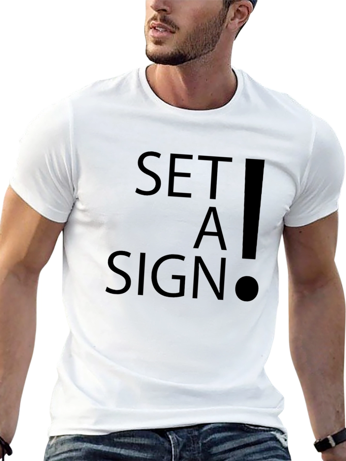 Set A Sign Graphic Tee