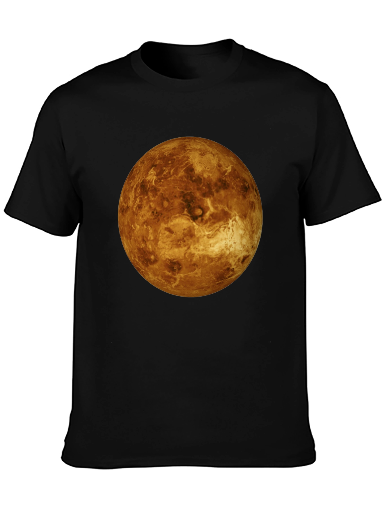 Venus Graphic Tee - Black Crew Neck T-Shirt