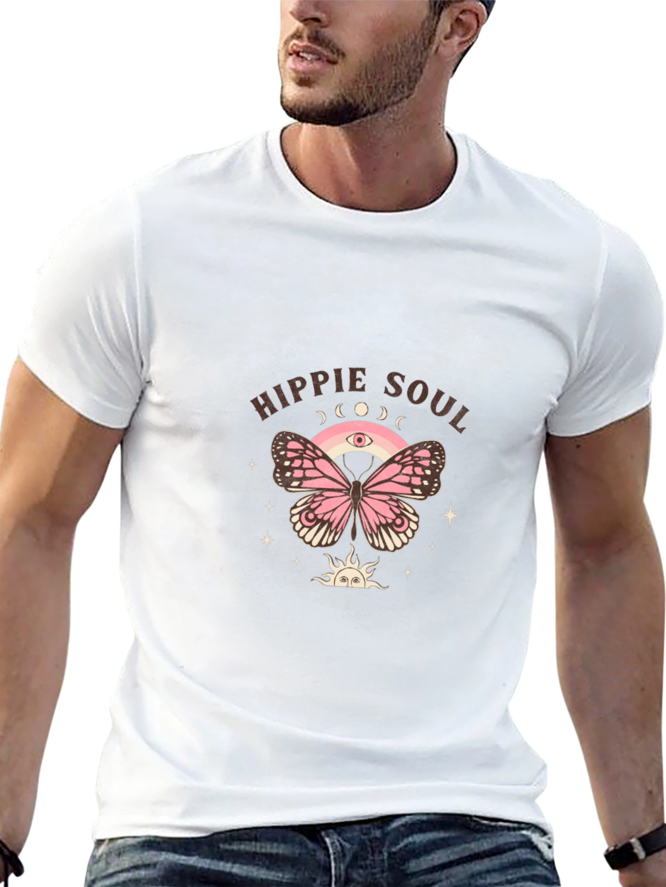 Hippie Soul Butterfly Graphic Tee