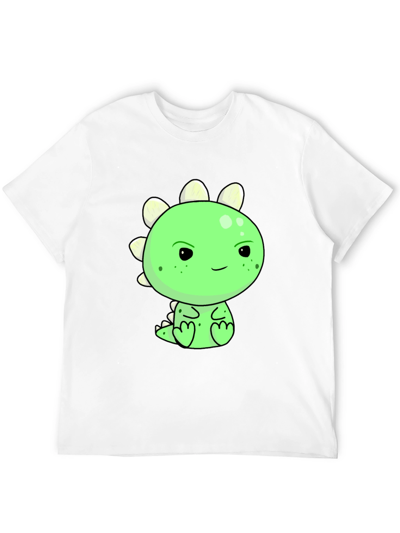 Cute Cartoon Dinosaur Graphic T-Shirt