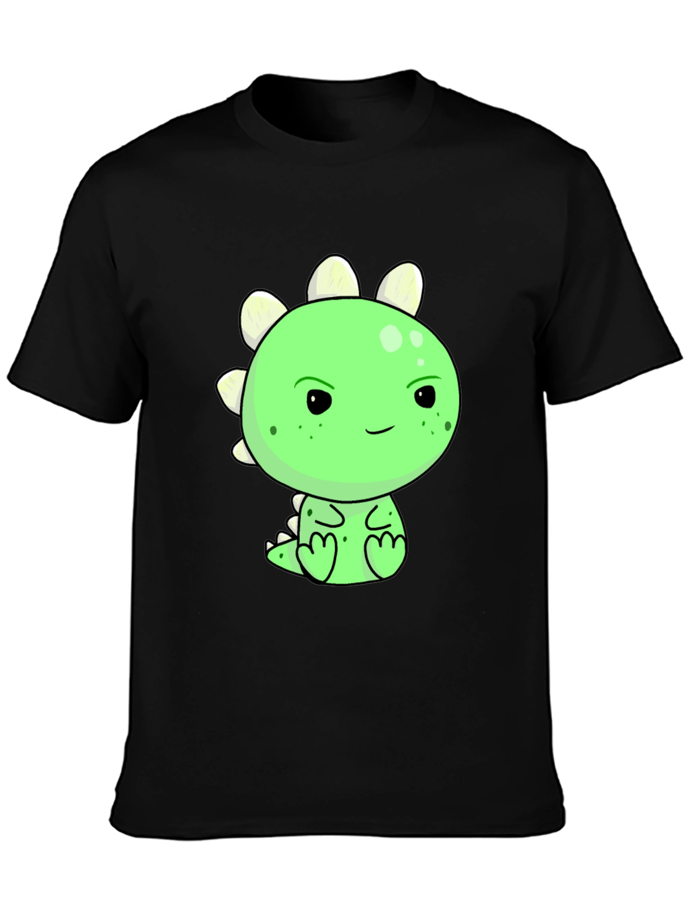 Cute Cartoon Dinosaur Graphic T-Shirt