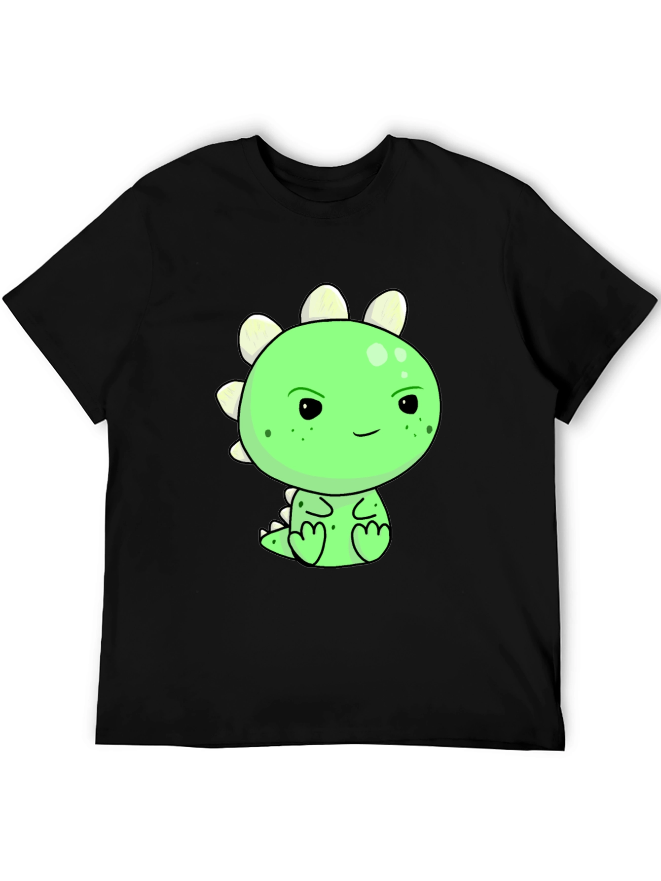 Cute Cartoon Dinosaur Graphic T-Shirt